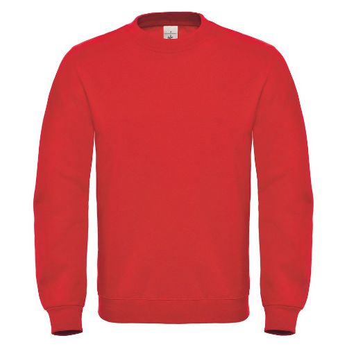 B & C Collection B&C Id.002 Sweatshirt Red